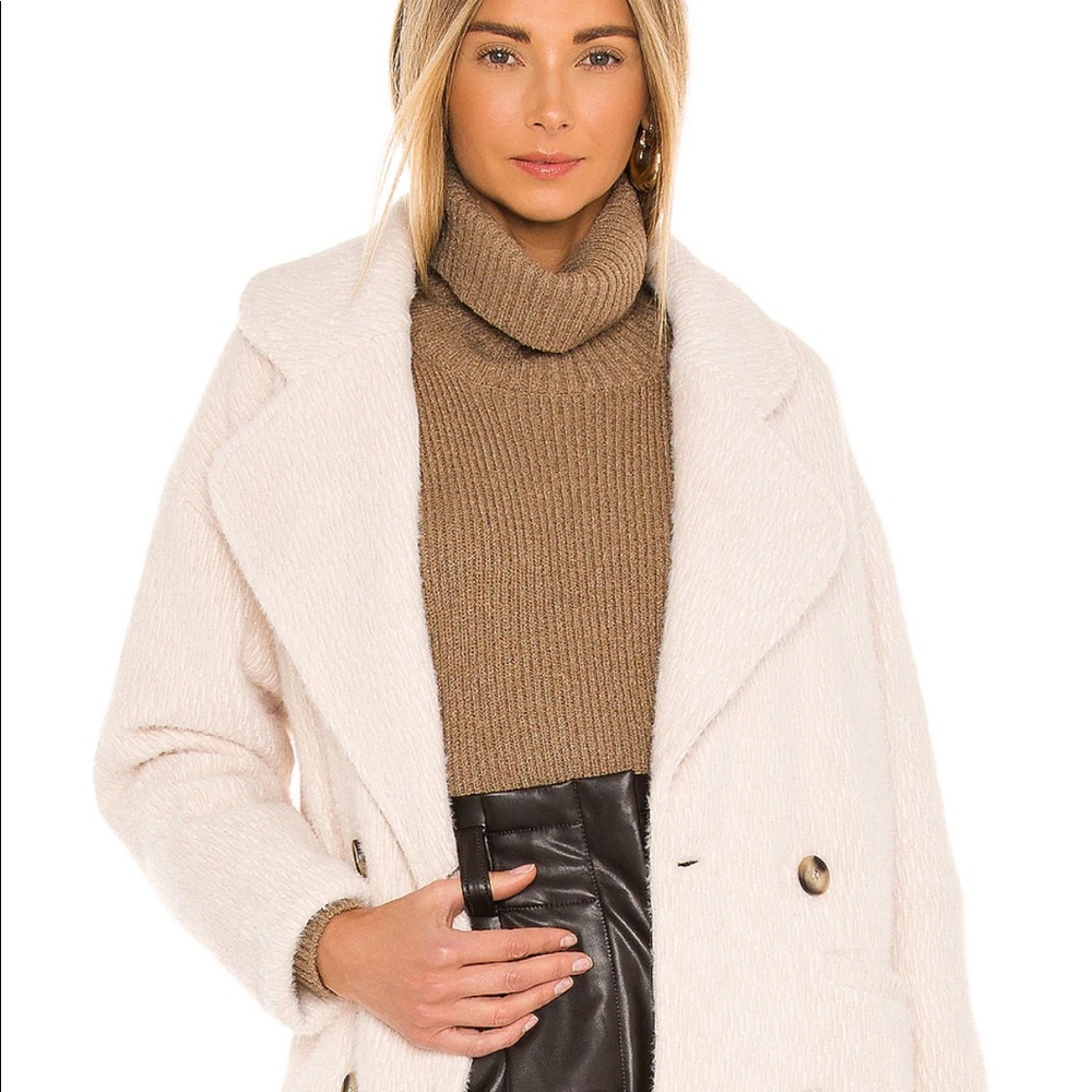 Sndys coat in cream - Picture 2 of 8